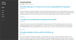 Desktop Screenshot of chrisnicoll.net